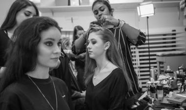 Fashionshow Christoph Marti Backstage