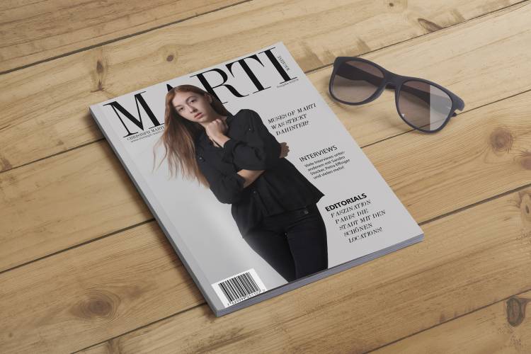 Leila auf dem Cover der 4. Ausgabe!