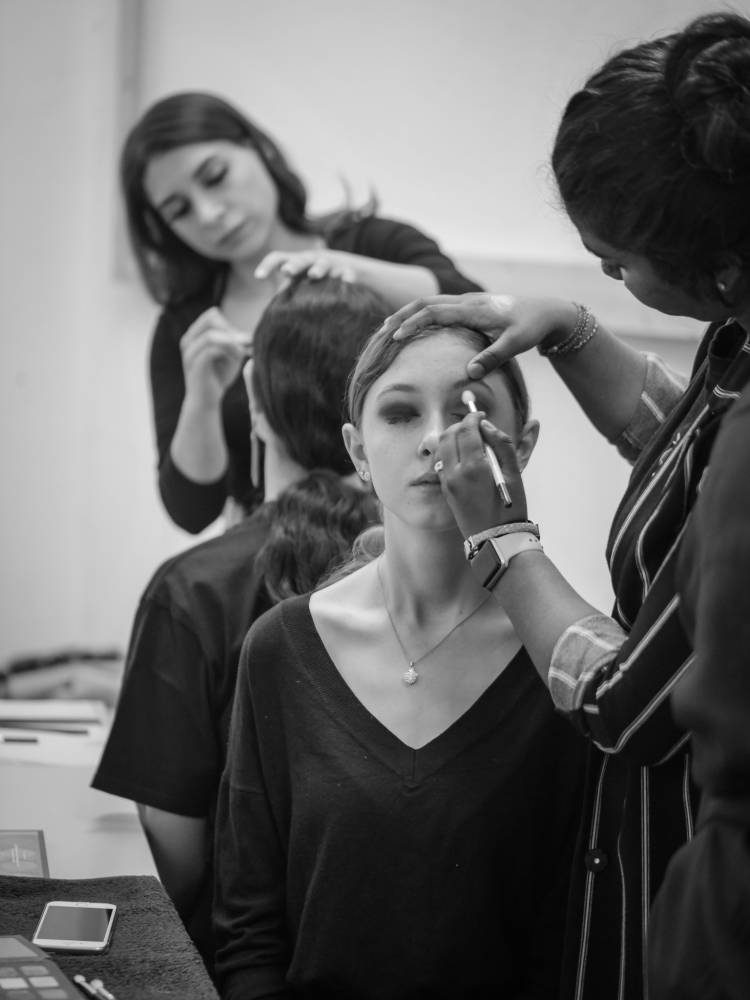 Fashionshow Christoph Marti Backstage