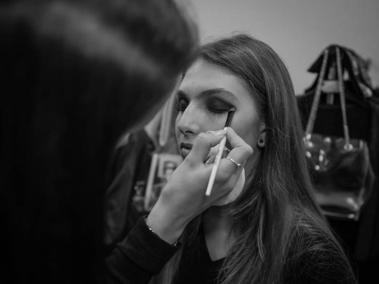 Fashionshow Christoph Marti Backstage