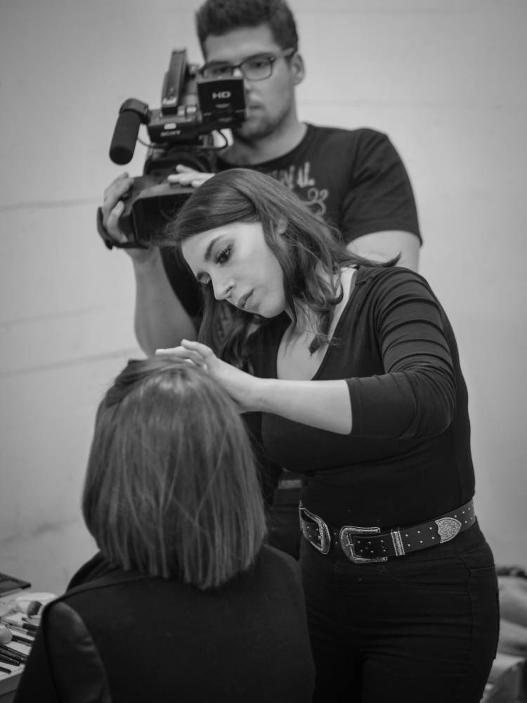 Fashionshow Christoph Marti Backstage