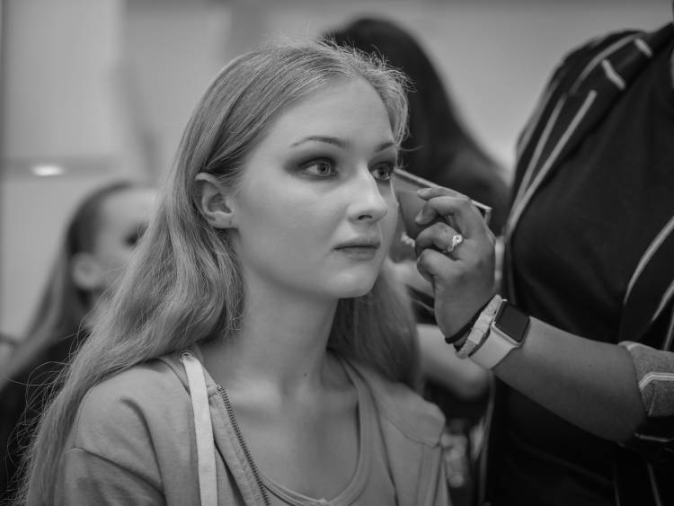Fashionshow Christoph Marti Backstage