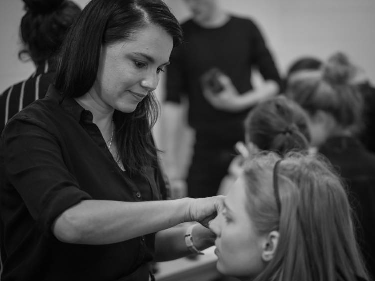 Fashionshow Christoph Marti Backstage