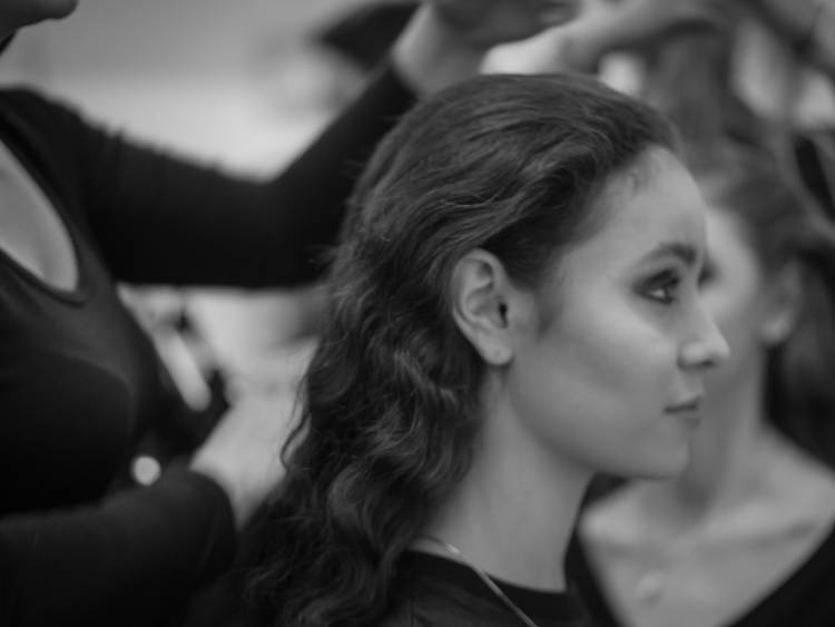 Fashionshow Christoph Marti Backstage