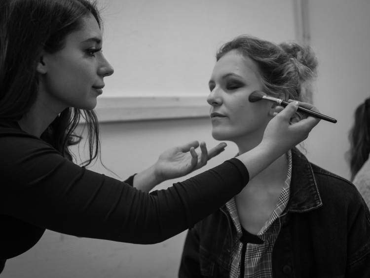 Fashionshow Christoph Marti Backstage