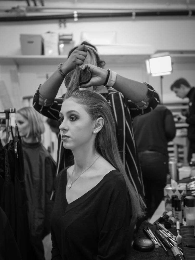 Fashionshow Christoph Marti Backstage