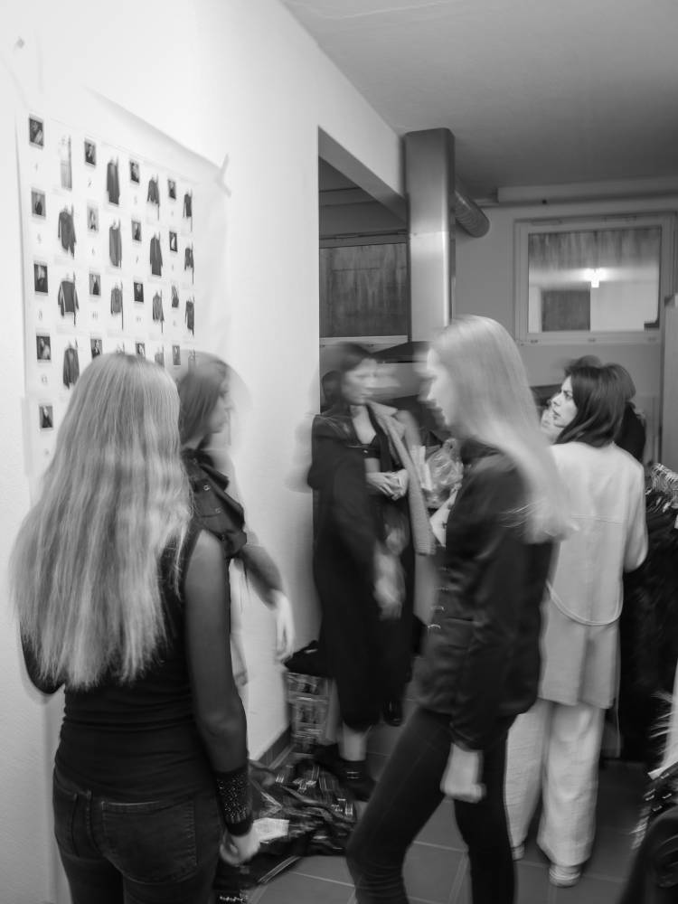 Fashionshow Christoph Marti Backstage