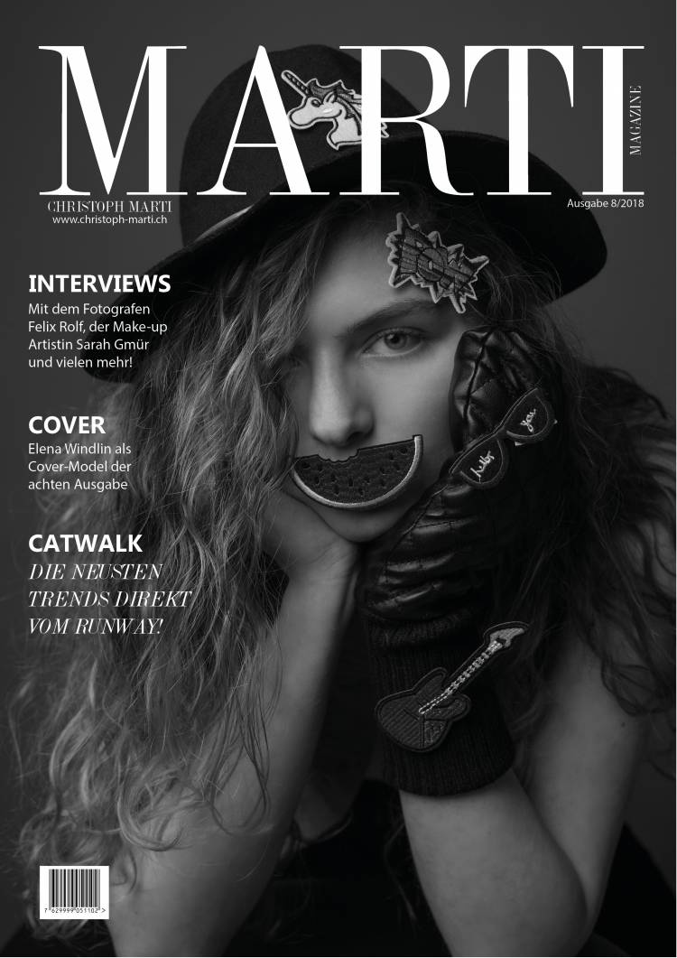 Elena Windlin - das Cover Model der neusten Ausgabe