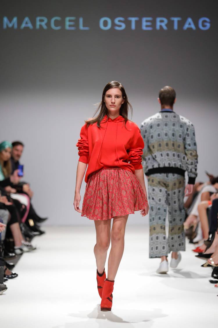 Die Eröffnungsshow von Marcel Ostertag an der MQ Vienna Fashion Week 19