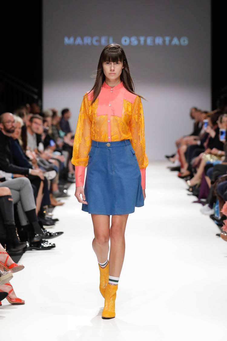 Die Eröffnungsshow von Marcel Ostertag an der MQ Vienna Fashion Week 19