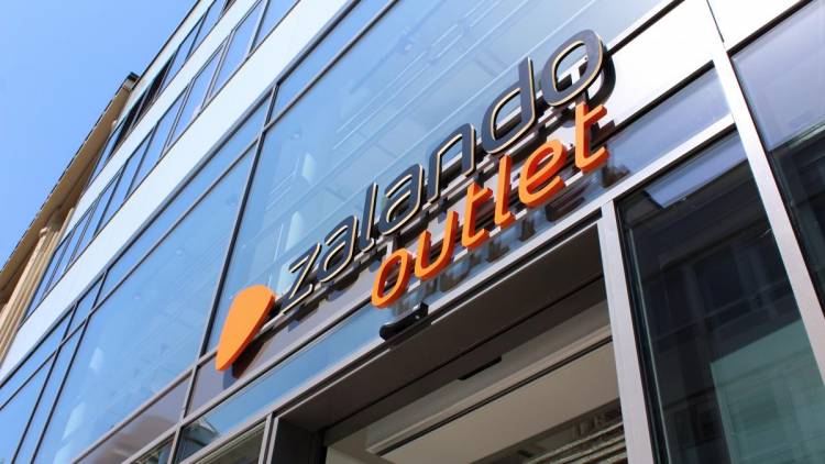 Zalando plant Outlet in Düsseldorf
